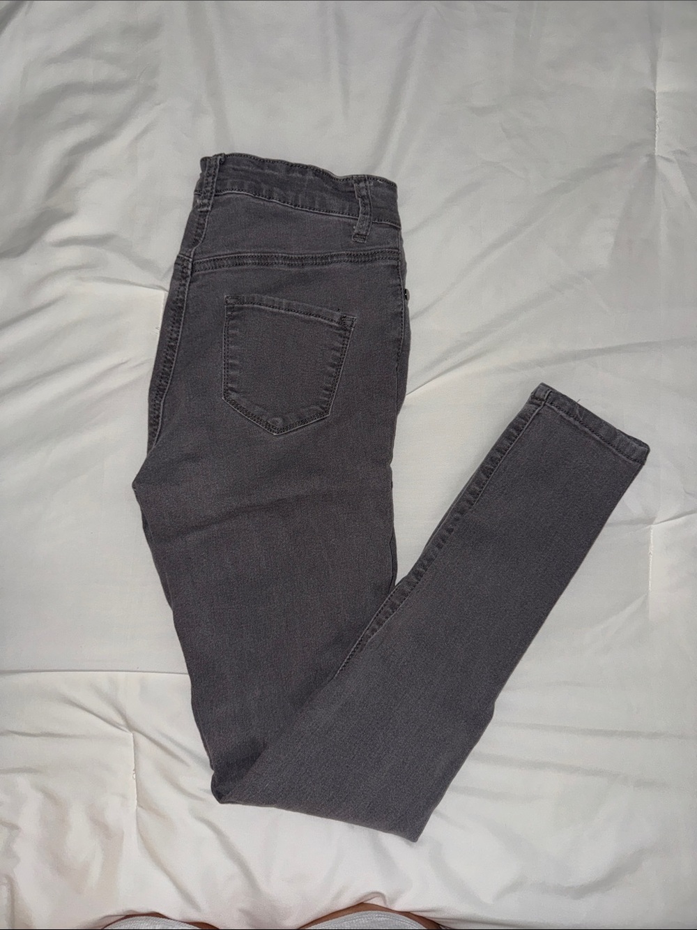 Fashion Nova Women's Charcoal Skinny Jeans